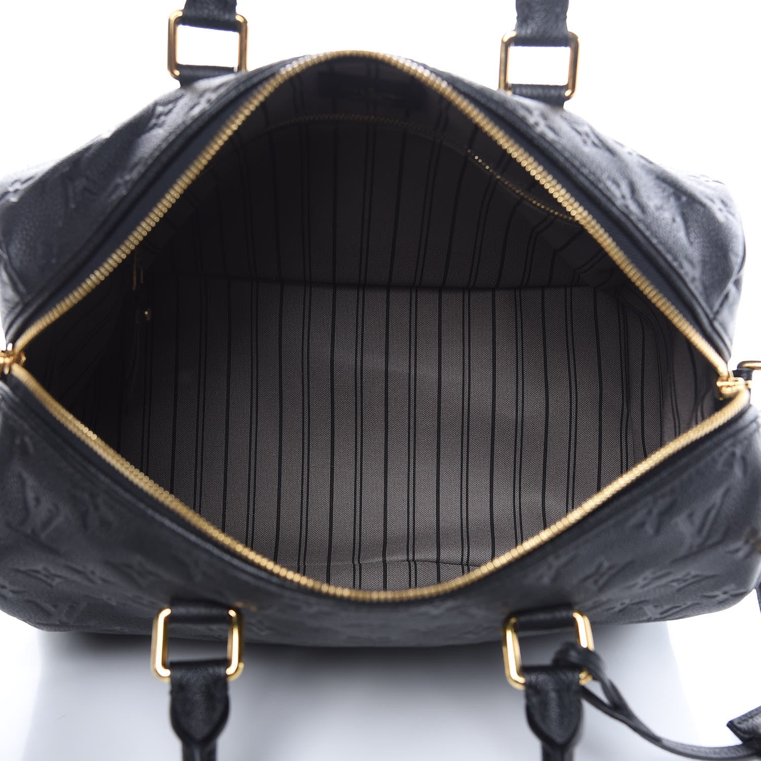 Louis Vuitton Empreinte Speedy Bandouliere 30 Black 5 of 9