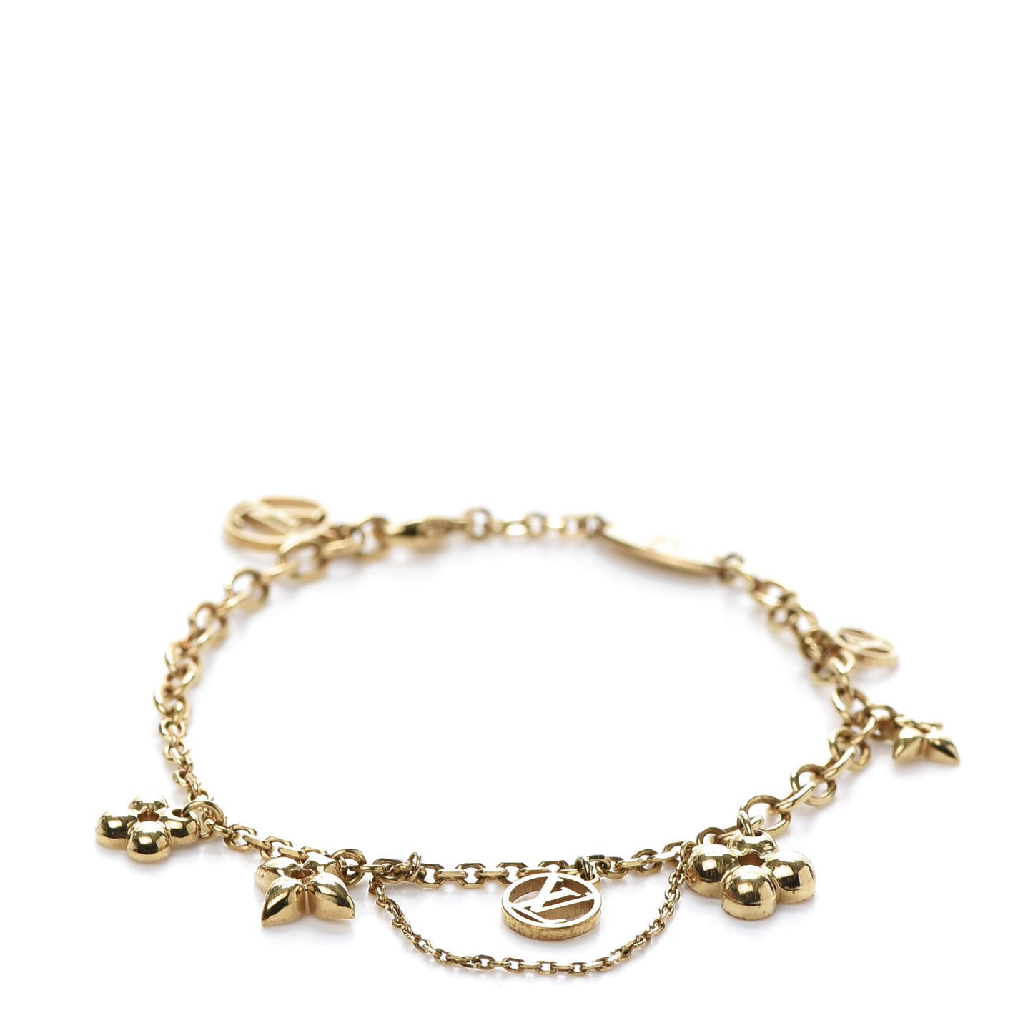 Metal Monogram Blooming Supple Bracelet