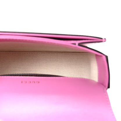 Gucci Azalea Calfskin Mini Top Handle Horsebit 1955 Crossbody Bag Libre Pink 8 of 17