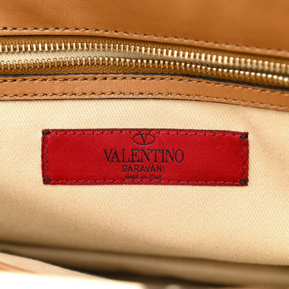 Valentino Garavani Vitello Rockstud Shoulder Satchel Light Cuir 6 of 11