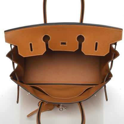 Hermes Epsom Birkin 35 Toffee 8 of 26
