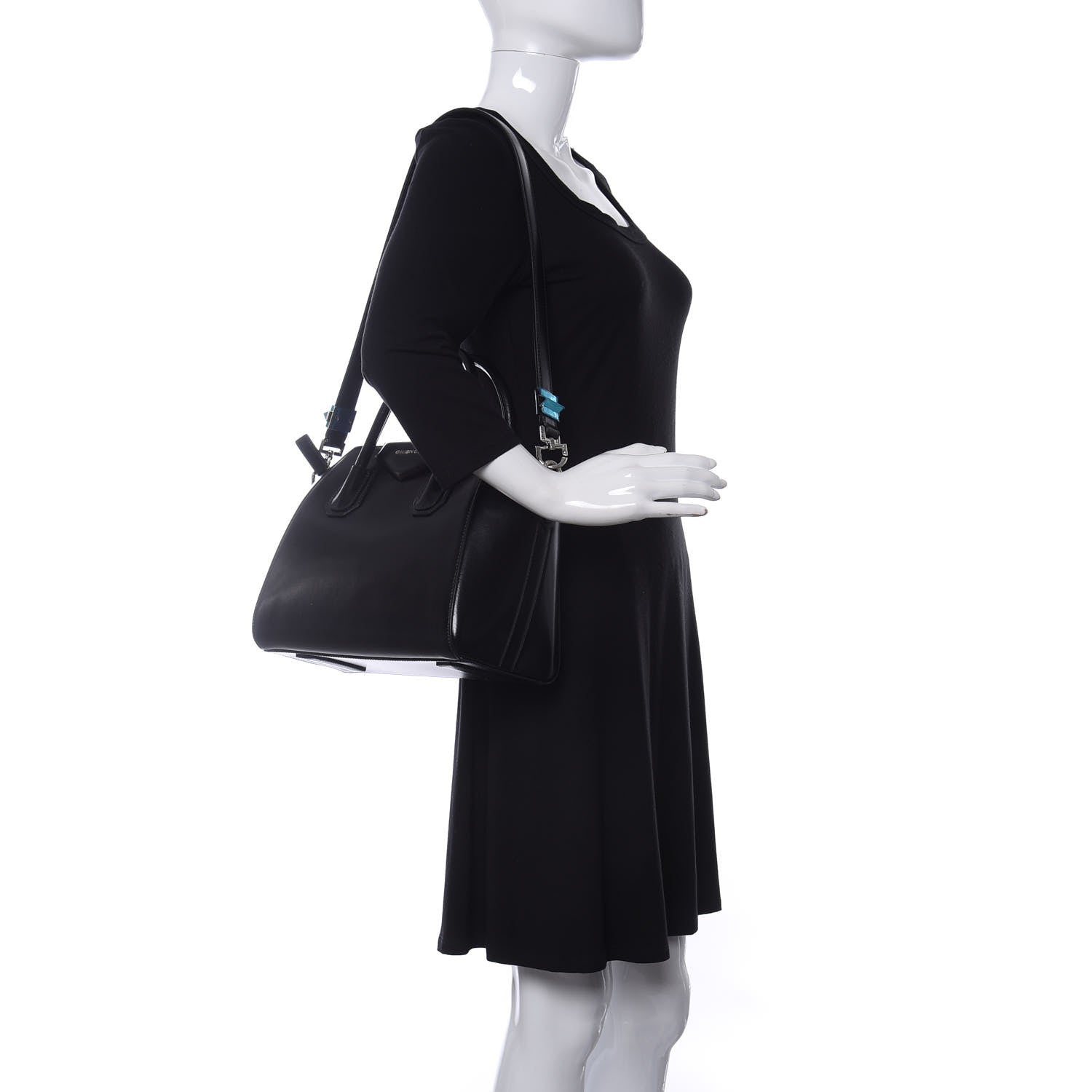 Givenchy Shiny Lord Calfskin Small Antigona Black 1 of 1