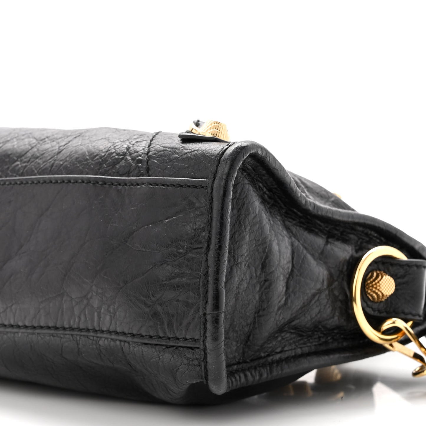 Agneau Giant 12 Gold Hardware Mini City Black