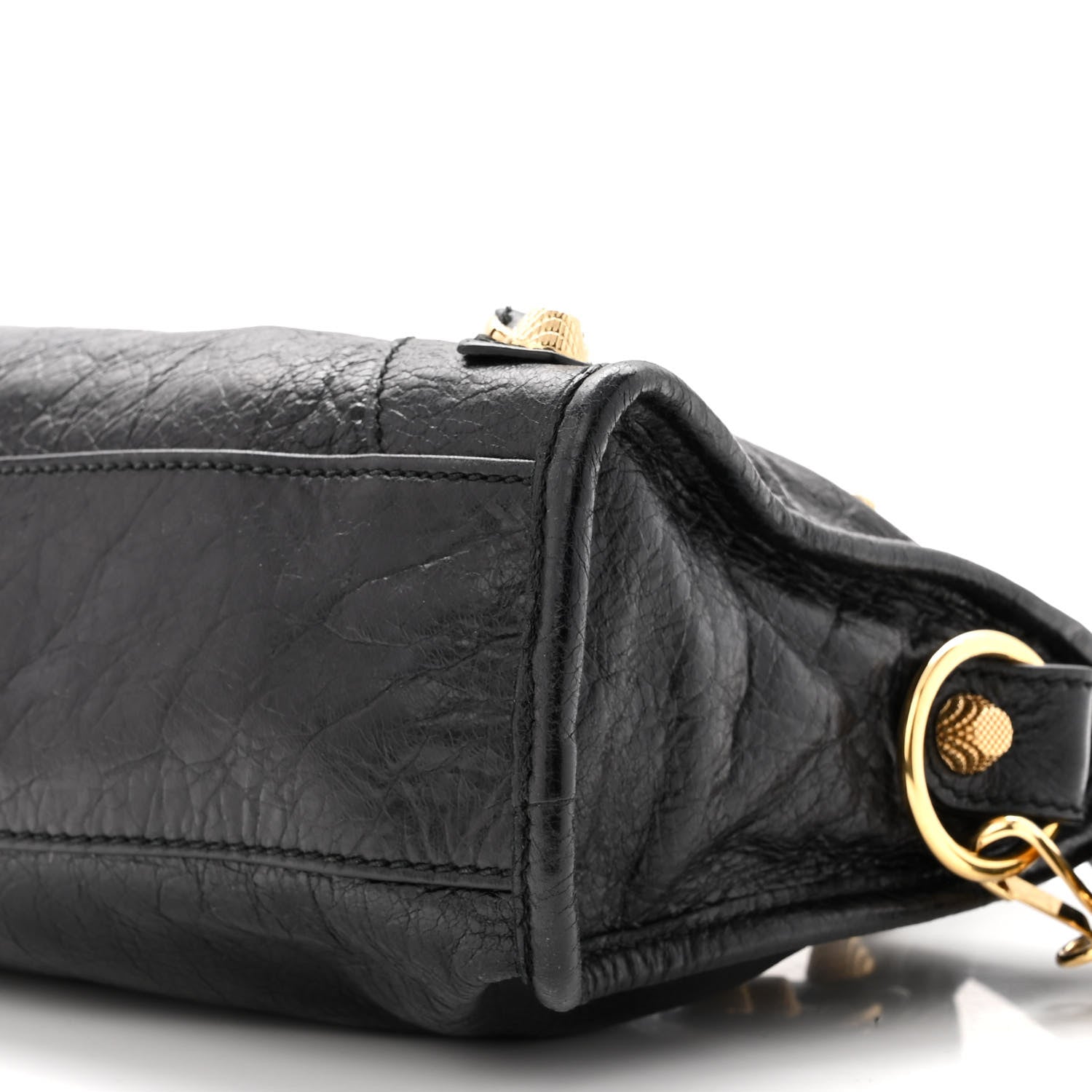 Balenciaga Agneau Giant 12 Gold Hardware Mini City Black 10 of 10