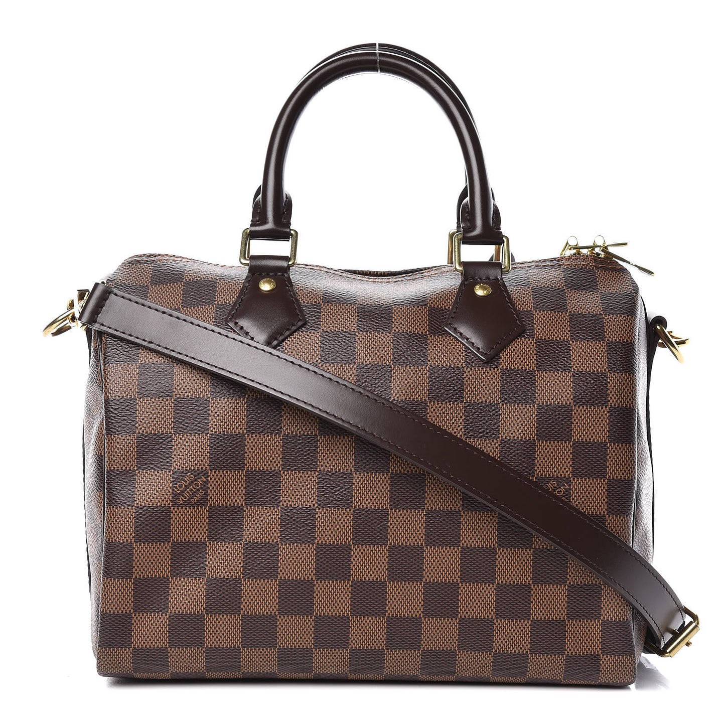 Damier Ebene Speedy Bandouliere 25
