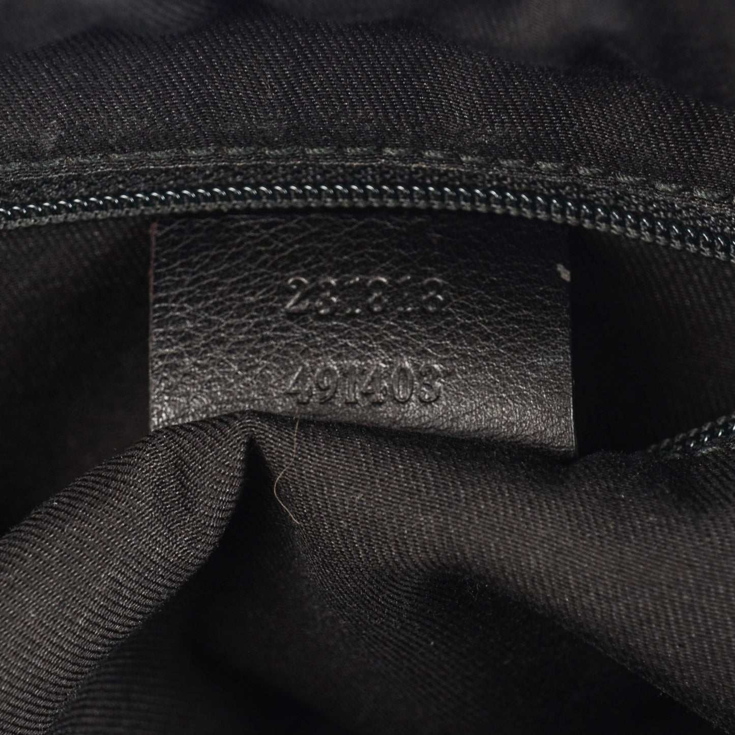 Guccissima Suede Charmy Boston Black