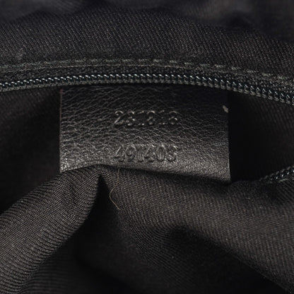 Gucci Guccissima Suede Charmy Boston Black 7 of 7