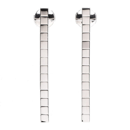 Cartier 18K White Gold Lanieres Drop Earrings 1 of 6