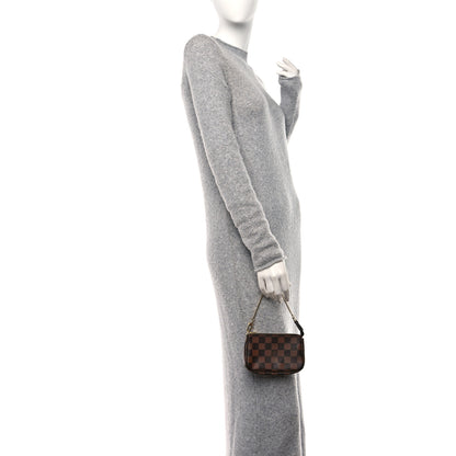 Louis Vuitton Damier Ebene Mini Pochette Accessories 2 of 10