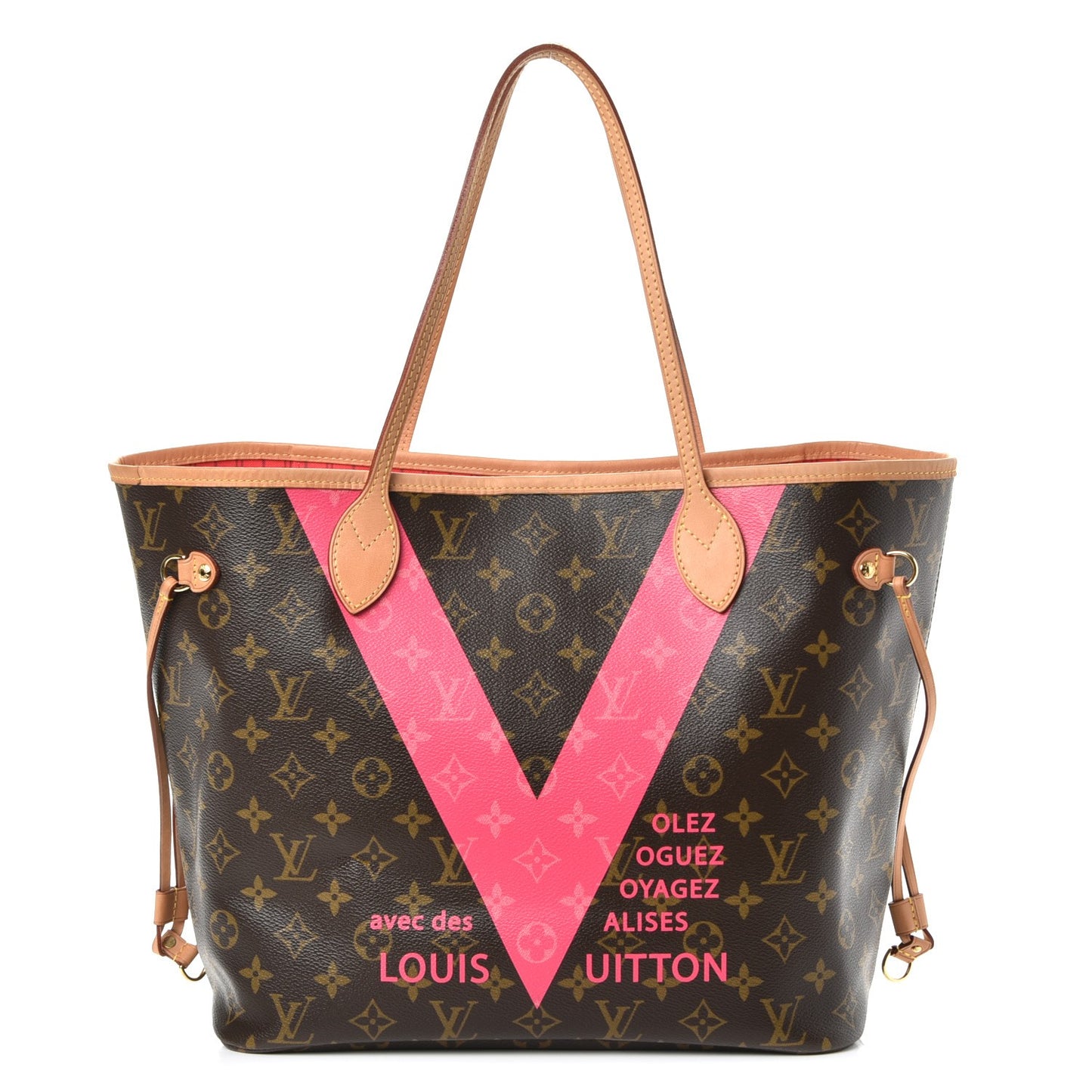 Monogram V Neverfull MM Grenade