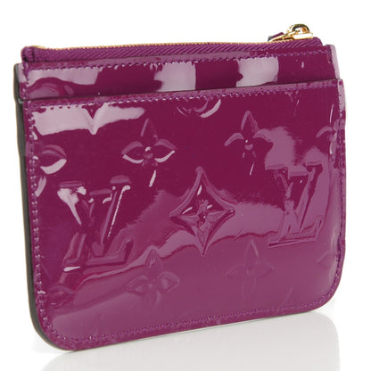 Louis Vuitton Vernis Key Pouch Amethyste 3 of 7