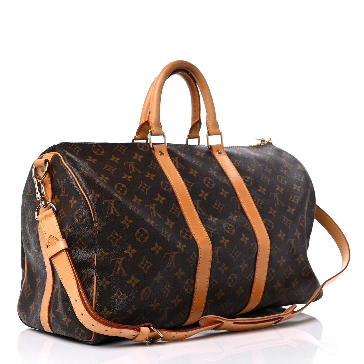 Louis Vuitton Monogram Keepall Bandouliere 45 3 of 26