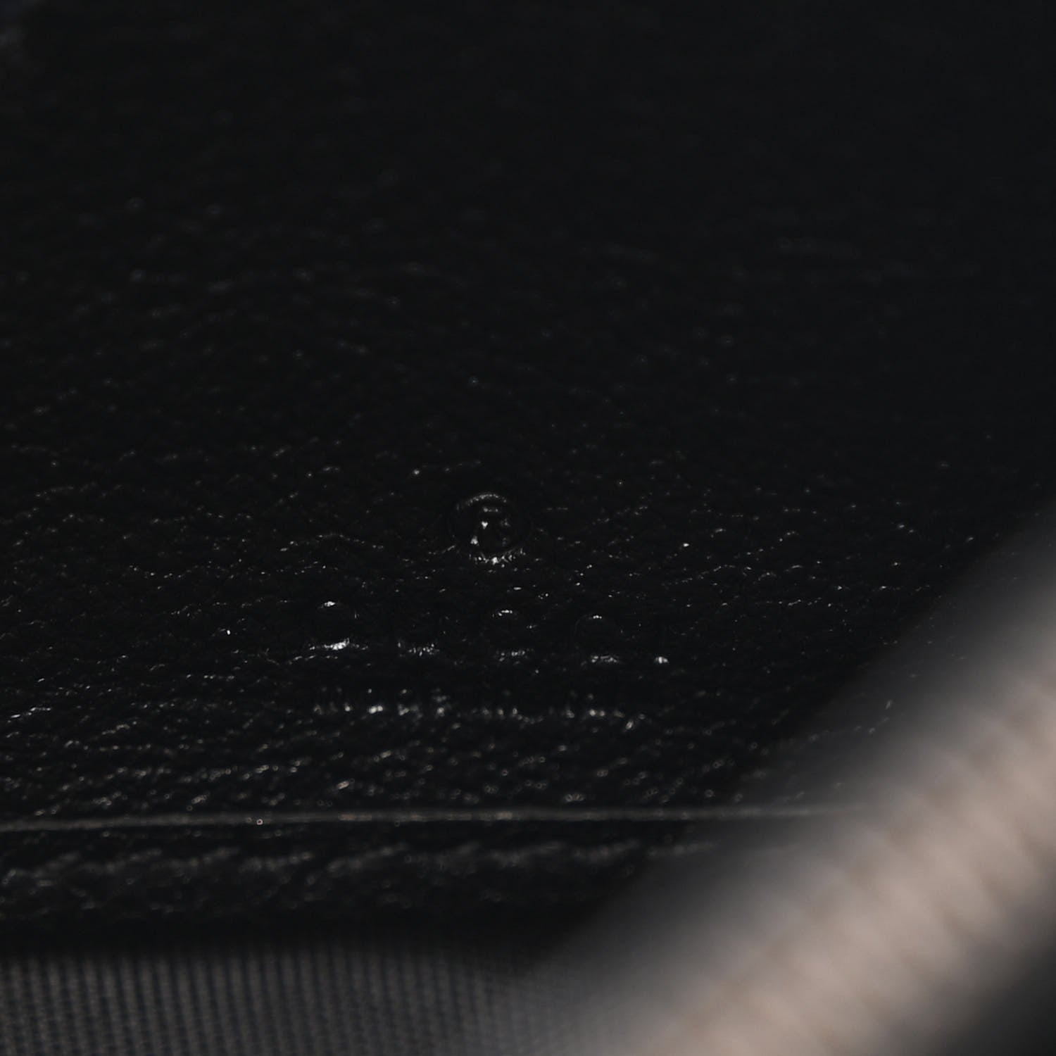 Gucci Wonka Grain Calfskin Diana Chain Wallet Black 7 of 12
