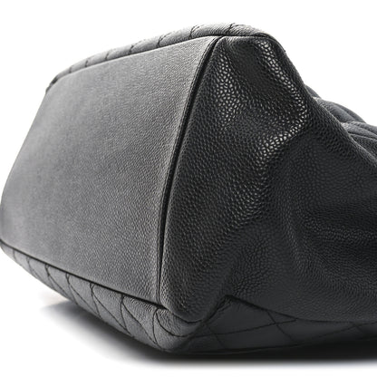 Chanel Caviar Quilted Grand Shopping Tote GST Black 10 of 10