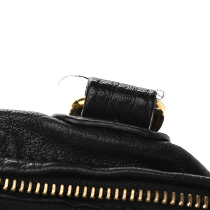 Givenchy Sugar Goatskin Large Metal Ring Pandora Black 10 of 12