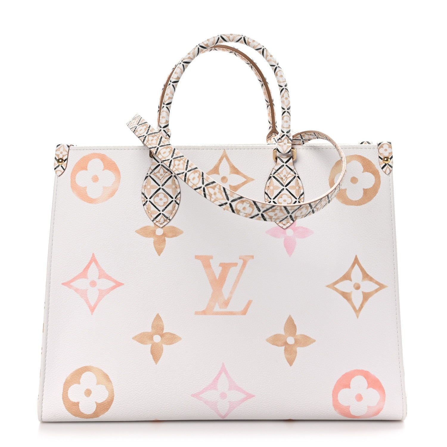 Louis Vuitton Monogram Giant Onthego MM Kaki Beige 1 of 8