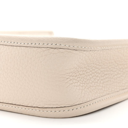 Hermes Taurillon Clemence Evelyne TPM Craie 10 of 11