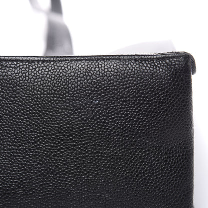 Chanel Caviar CC Tote Black 13 of 14