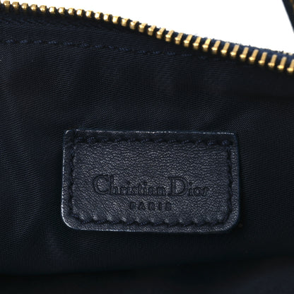 Christian Dior Monogram Mini Saddle Pochette Navy 6 of 13