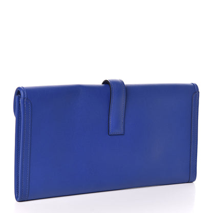 Hermes Swift Jige Elan 29 Clutch Bleu Electrique 3 of 8