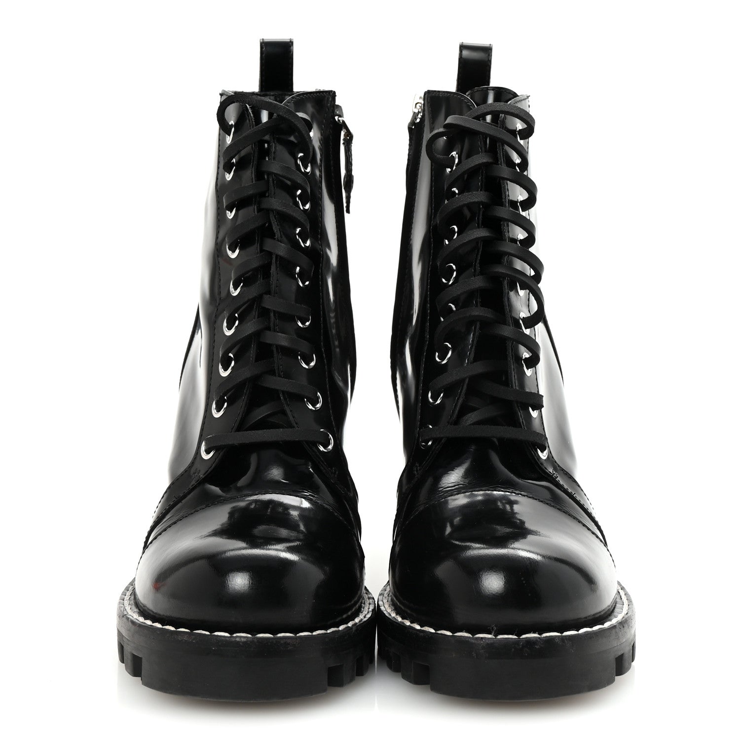 Louis Vuitton Glazed Calfskin Star Trail Ankle Boots 39 Black 3 of 8