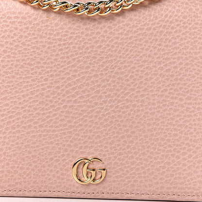 Gucci Dollar Calfskin Mini GG Marmont Chain Wallet Perfect Pink 7 of 10