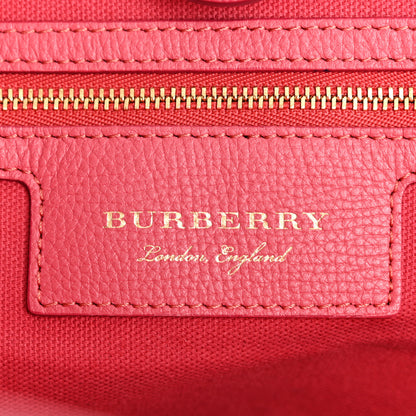 Burberry Haymarket Check Floral Print Small Canterbury Tote Pink 6 of 15