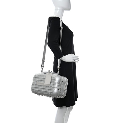 Christian Dior X RIMOWA Aluminum Oblique Hand Case Grey 2 of 9