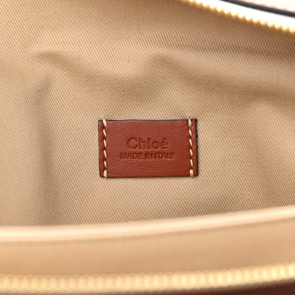 Chloe Cotton Calfskin Woody Belt Bag Beige Brown 7 of 10