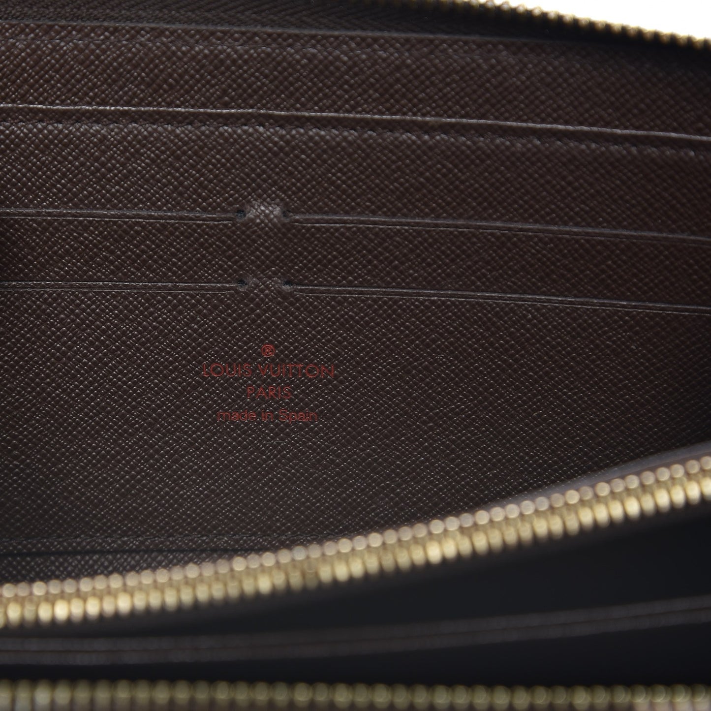 Damier Ebene Zippy Wallet