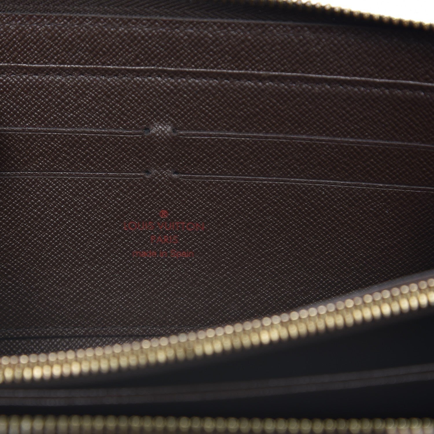 Louis Vuitton Damier Ebene Zippy Wallet 8 of 8