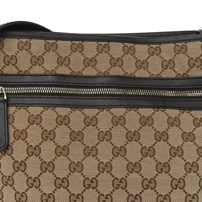 Gucci Monogram Messenger Bag Dark Brown 8 of 10