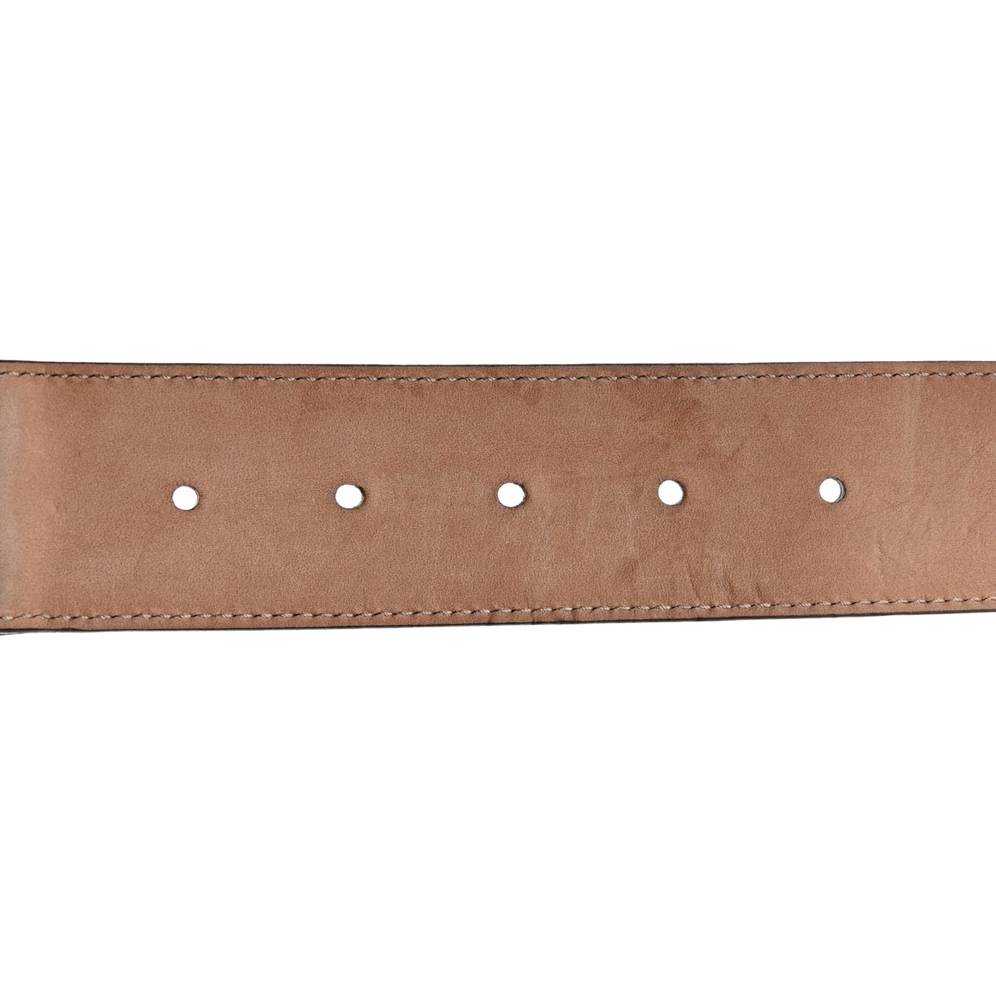 Nylon Calfskin Double G Web 40mm Belt 100 40 Green Red Cuir