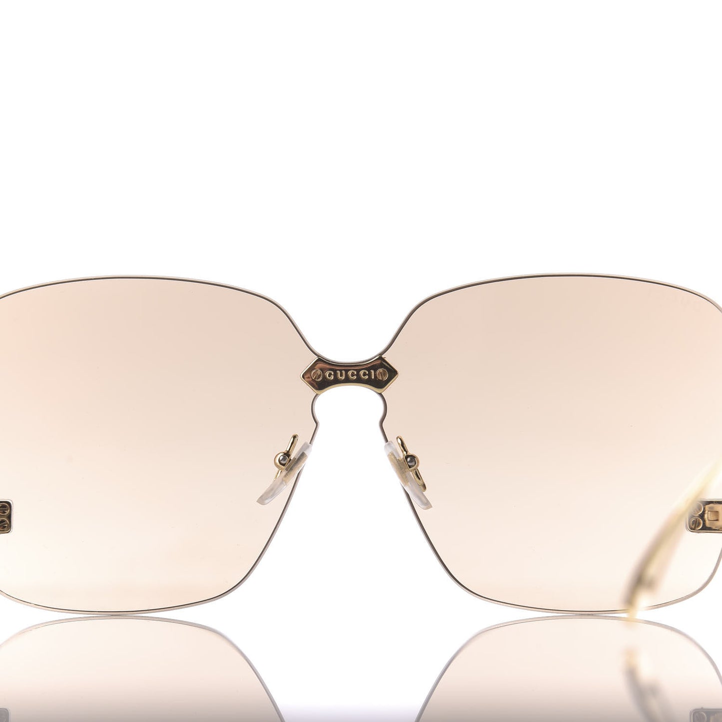Rimless Sunglasses GG0352S Gold