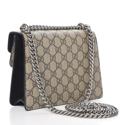 Gucci GG Supreme Monogram Mini Dionysus Shoulder Bag Black 3 of 12