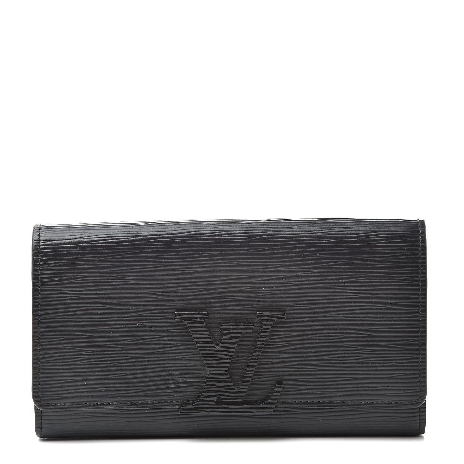 Louis Vuitton Epi Louise Wallet Black 1 of 13
