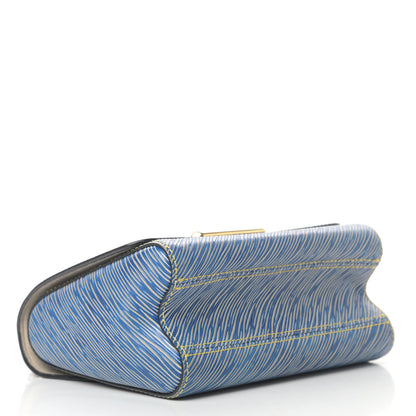 Louis Vuitton Epi Twist Shoulder Bag PM Denim Light 4 of 12