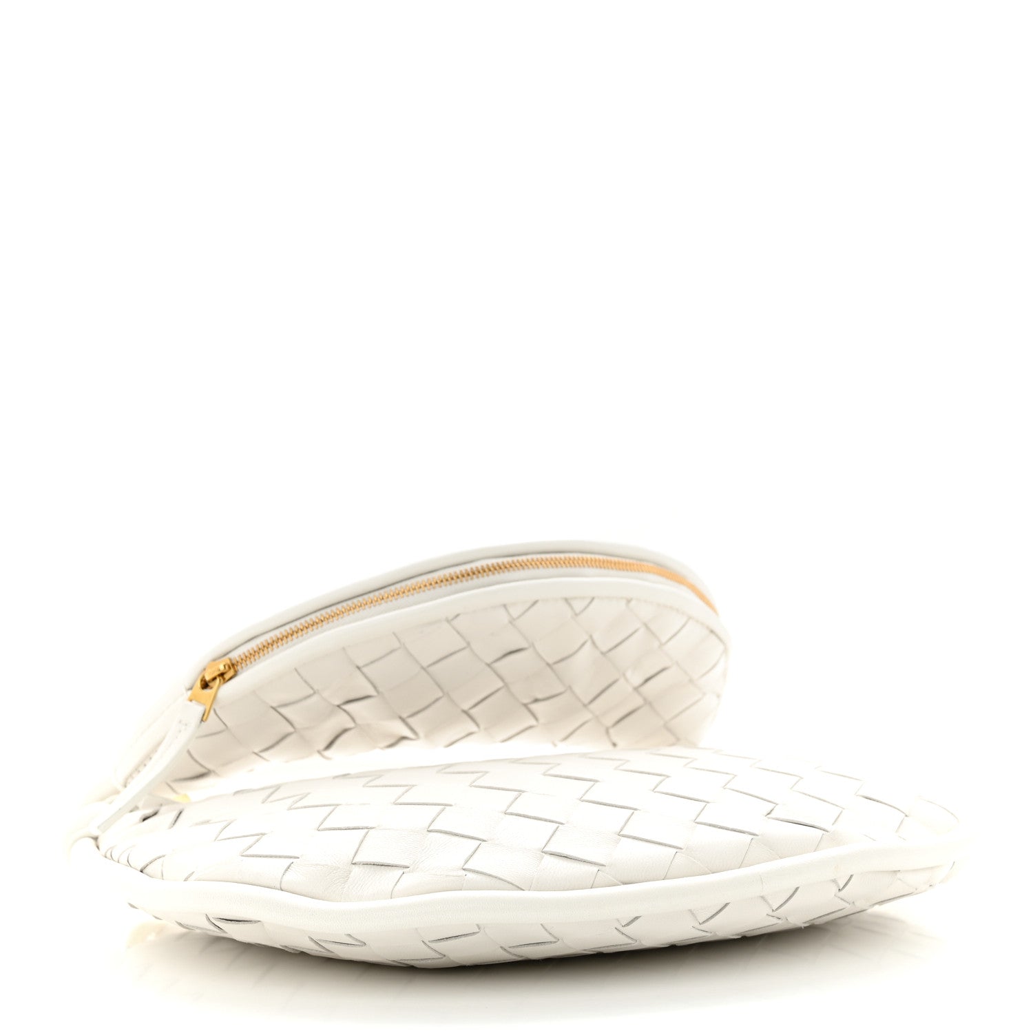 Bottega Veneta Nappa Intrecciato Small Gemelli White 4 of 14