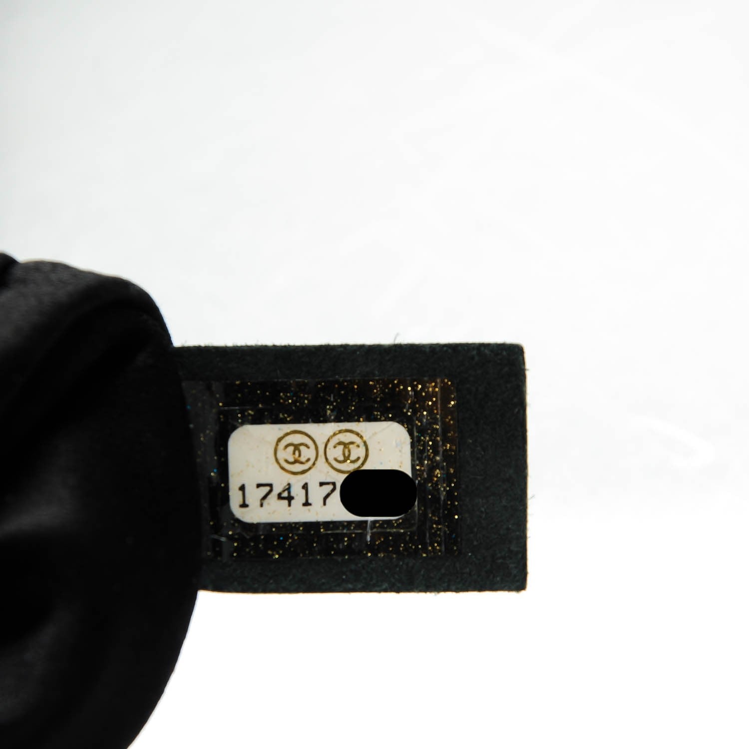 Chanel Lambskin Fortune Cookie Clutch Black 7 of 7