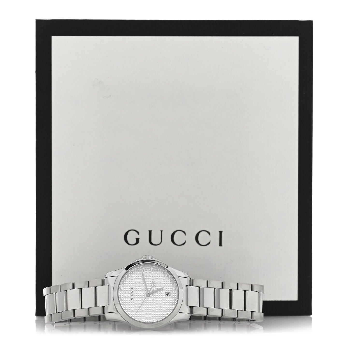 Stainless Steel 27mm G-Timeless Diamante Quartz Watch