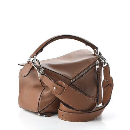 Loewe Calfskin Small Puzzle Bag Tan 4 of 11