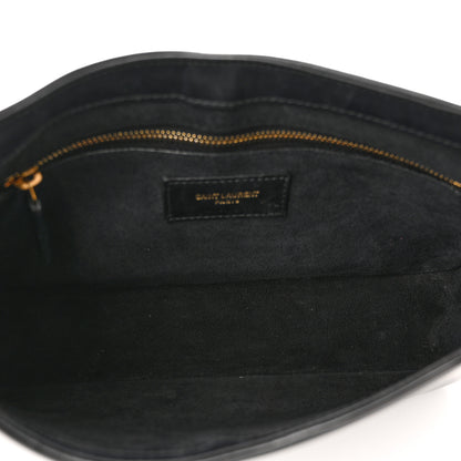 Saint Laurent Smooth Calfskin Le 5 A 7 Hobo Black 6 of 10