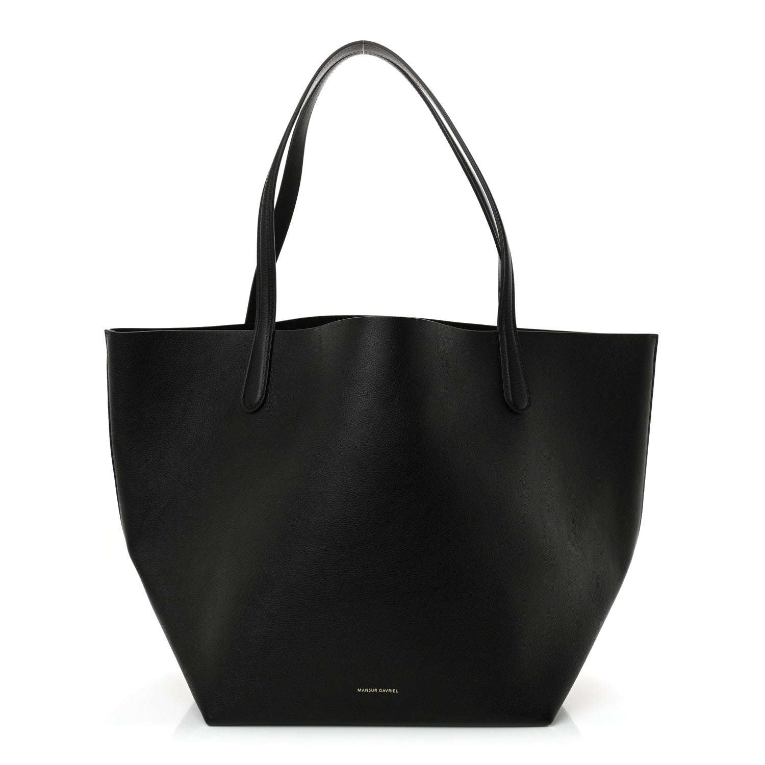 Mansur Gavriel Supple Calfskin Everyday Soft Tote Black 1 of 11