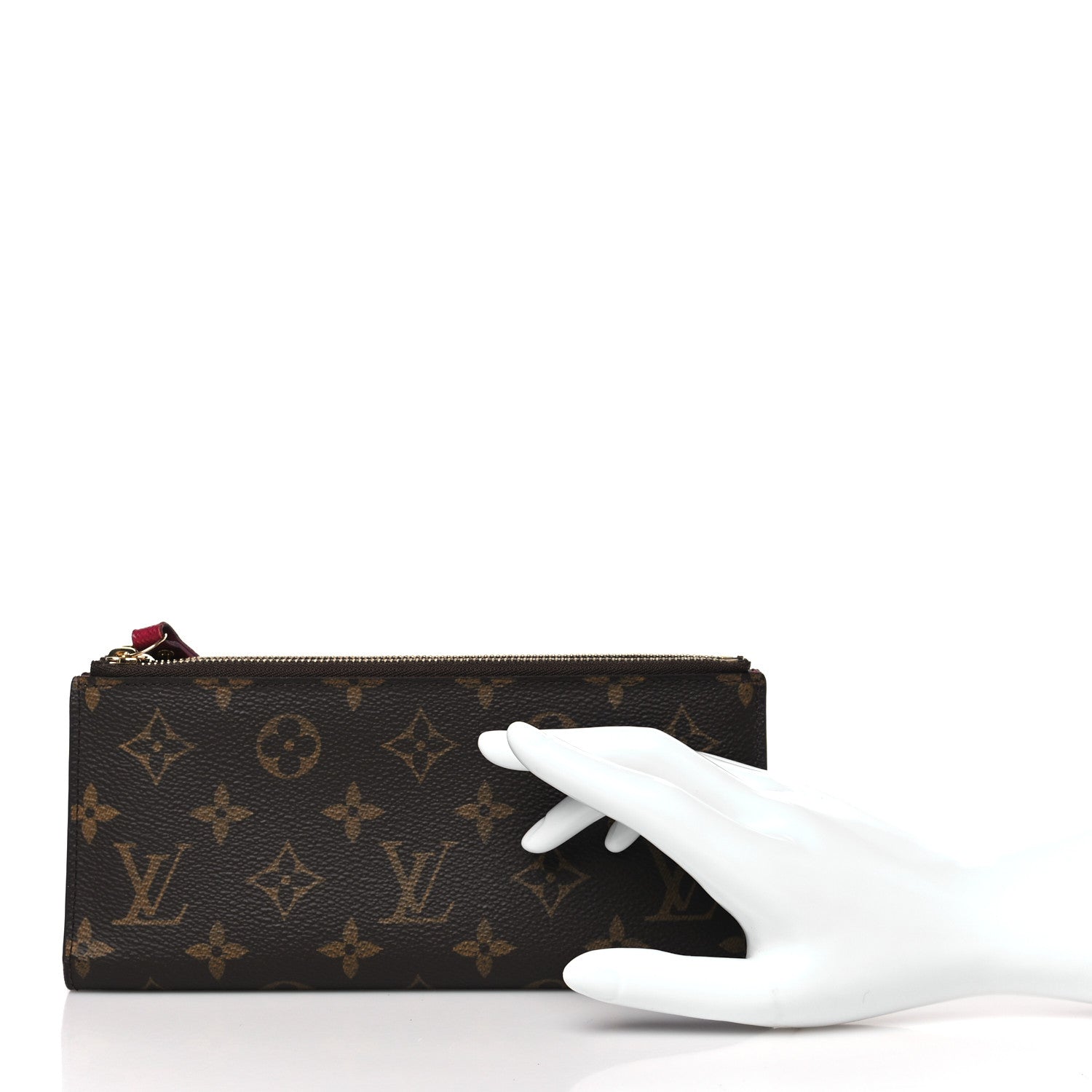 Louis Vuitton Monogram Adele Wallet Fuchsia 2 of 8