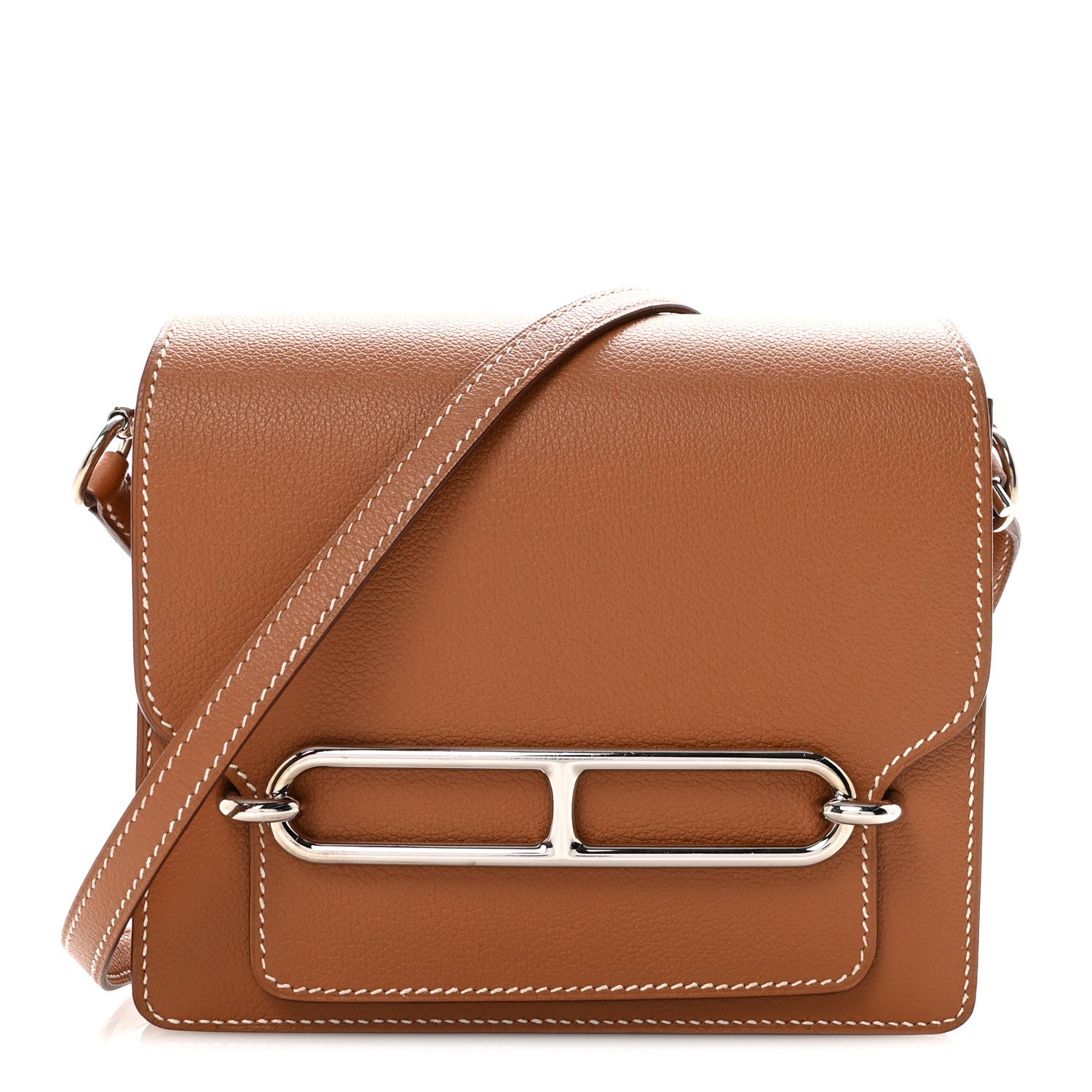 Hermes Evercolor Mini Sac Roulis Gold 1 of 10