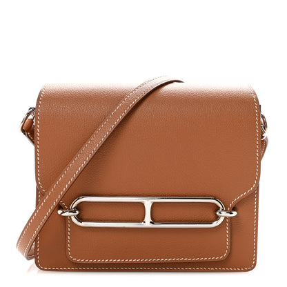 Hermes Evercolor Mini Sac Roulis Gold 1 of 10