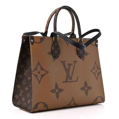 Louis Vuitton Reverse Monogram Giant Onthego MM 3 of 8