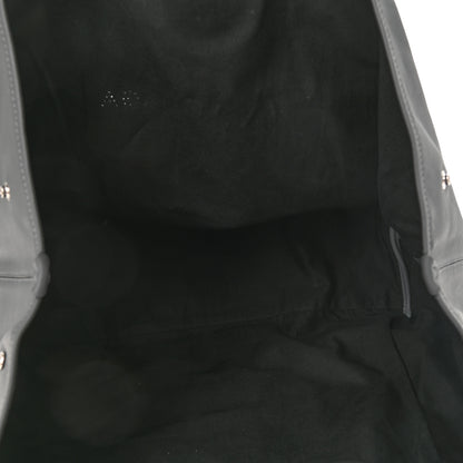 Balenciaga Calfskin Cabas M Shoulder Bag Gris Fossile 6 of 12