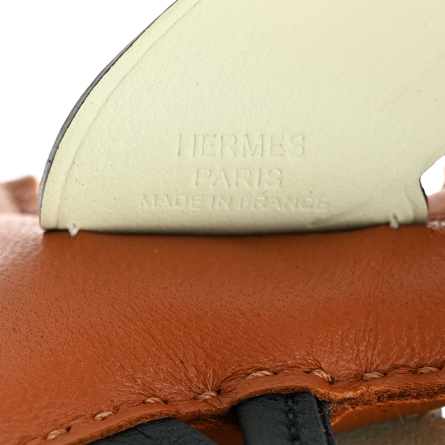 Hermes Milo Lambskin Grigri Rodeo Pegase Horse Bag Charm PM Gold Vert Cypress Vert Fizz 3 of 6