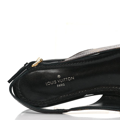 Louis Vuitton Patent Monogram Cherie Slingback Ballerina Flats 36 7 of 8